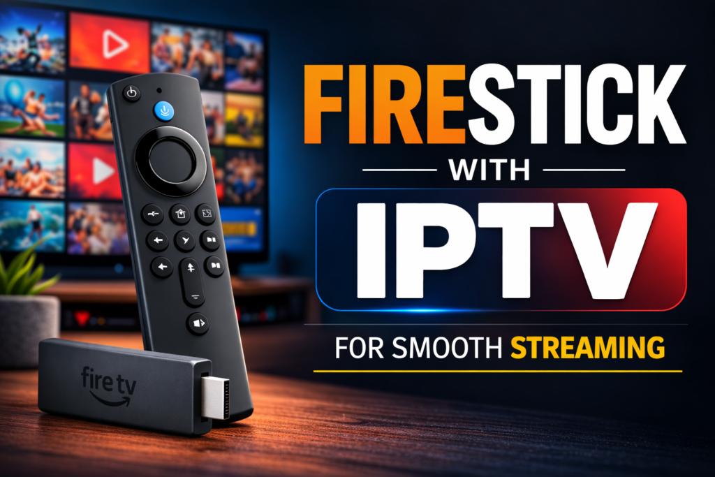 Firestick with IPTV for Smooth Streaming